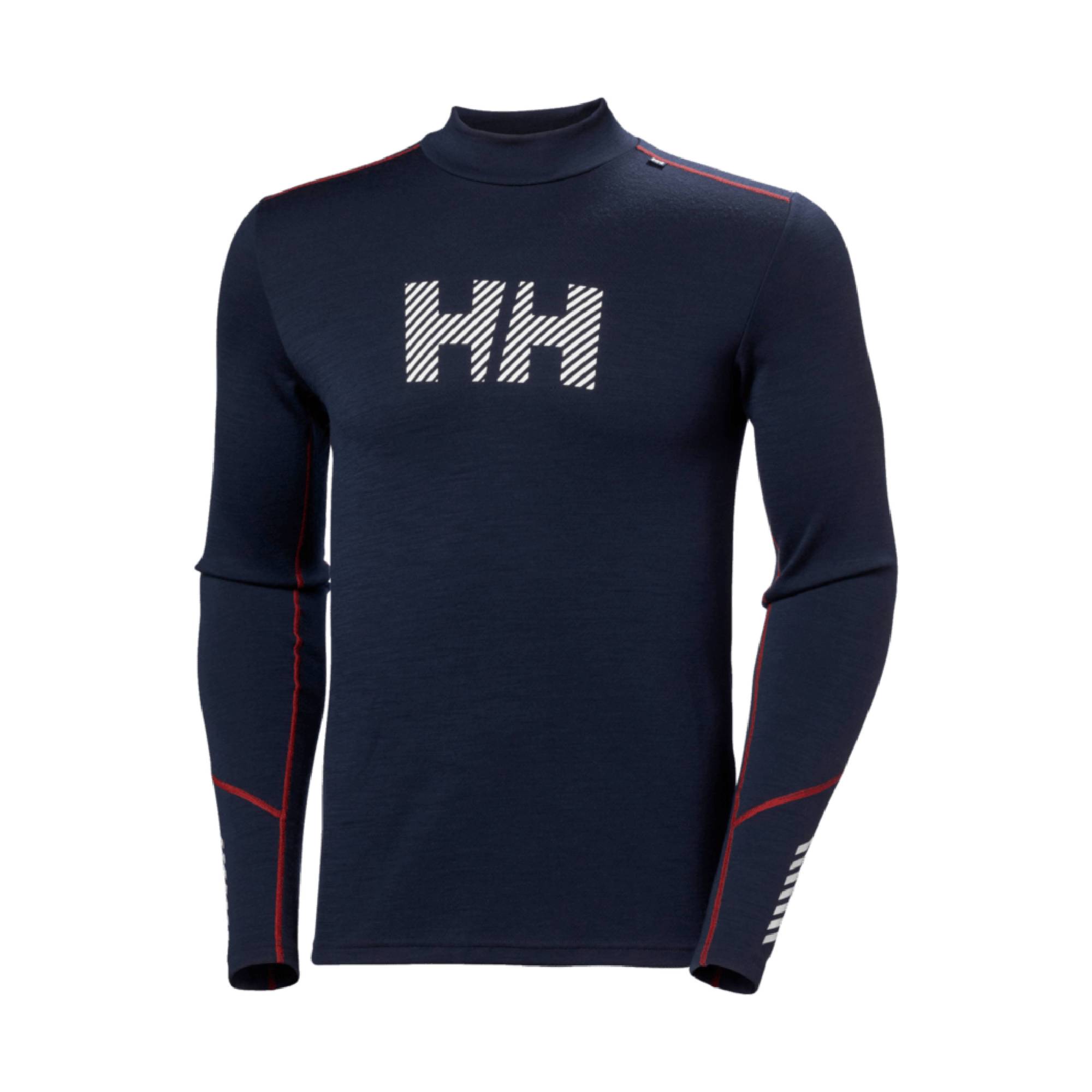 Helly Hansen Lifa Merino MW Logo Mens Crew 2025