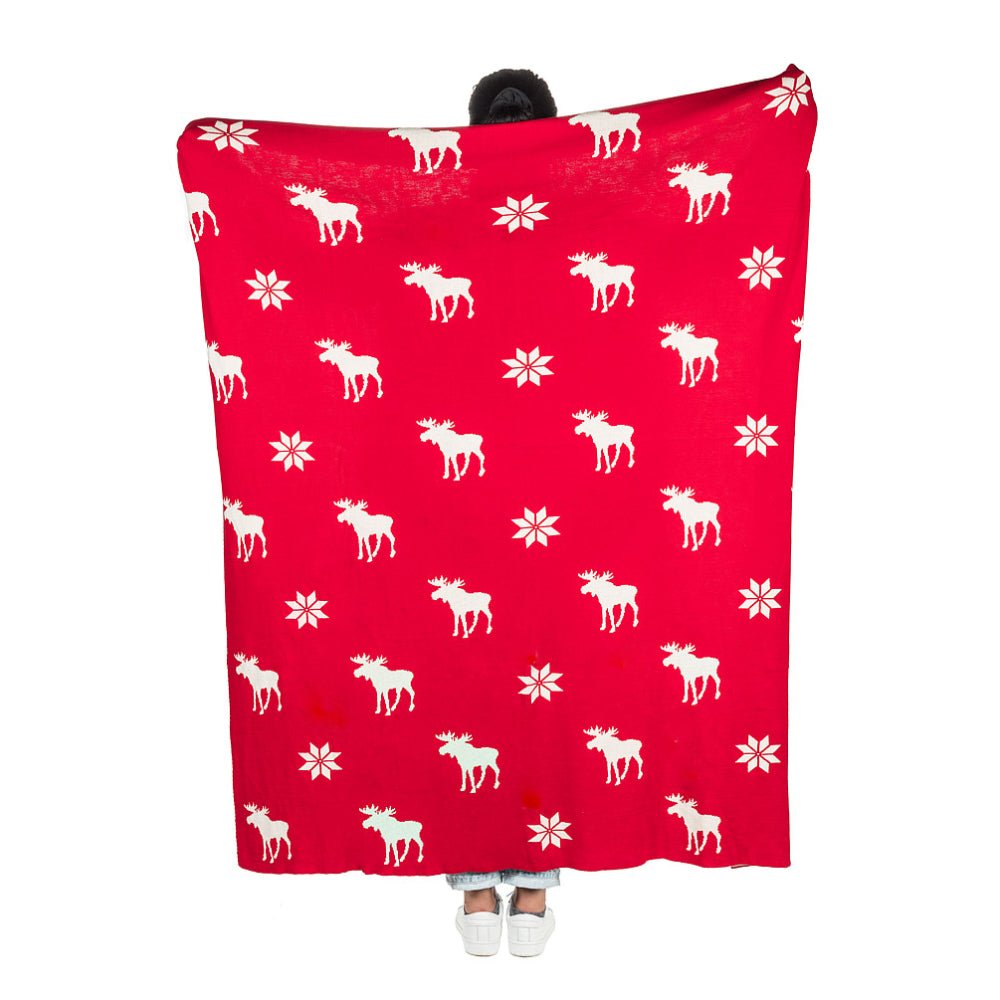 Abbott Allover Moose Throw