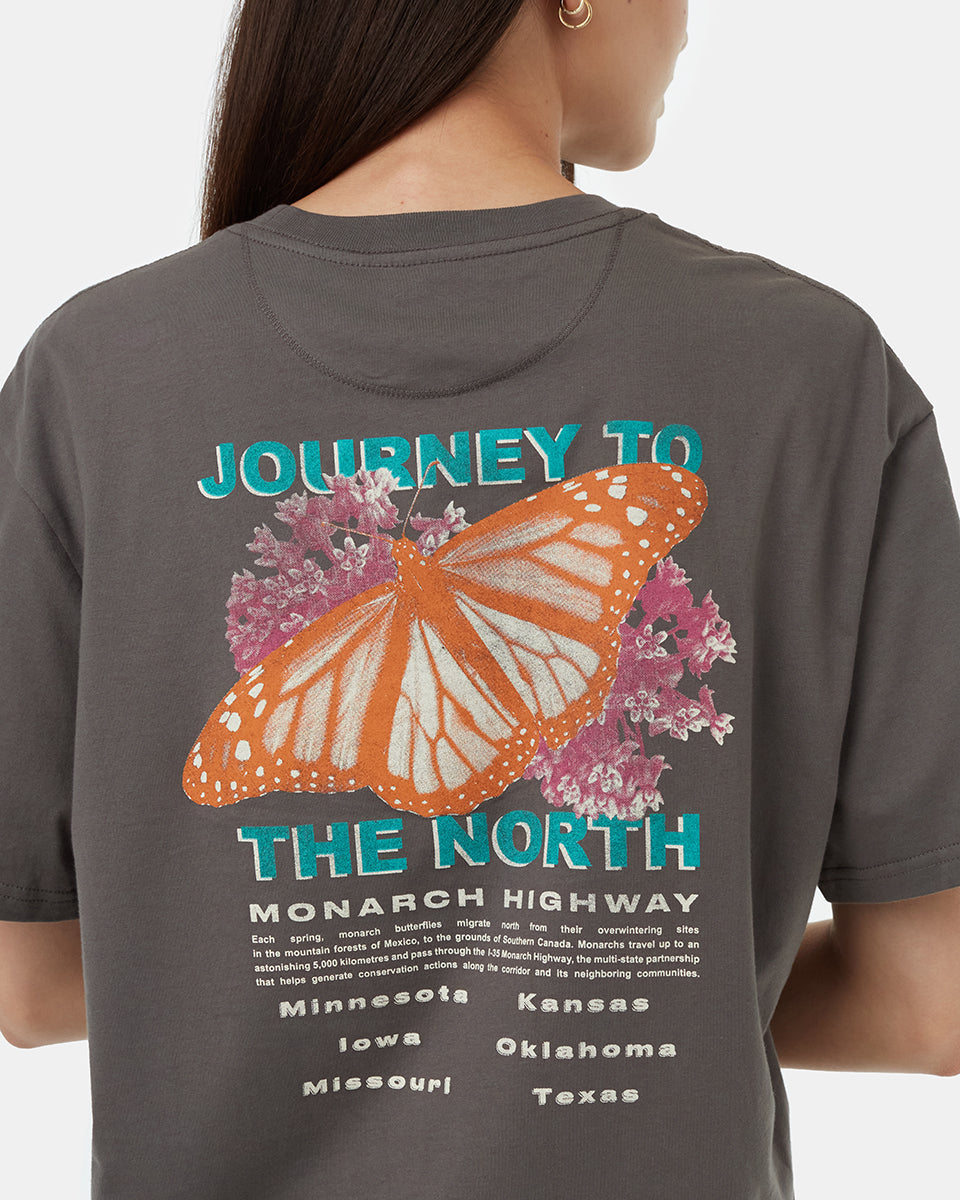 Ungendered Monarch Highway T-Shirt