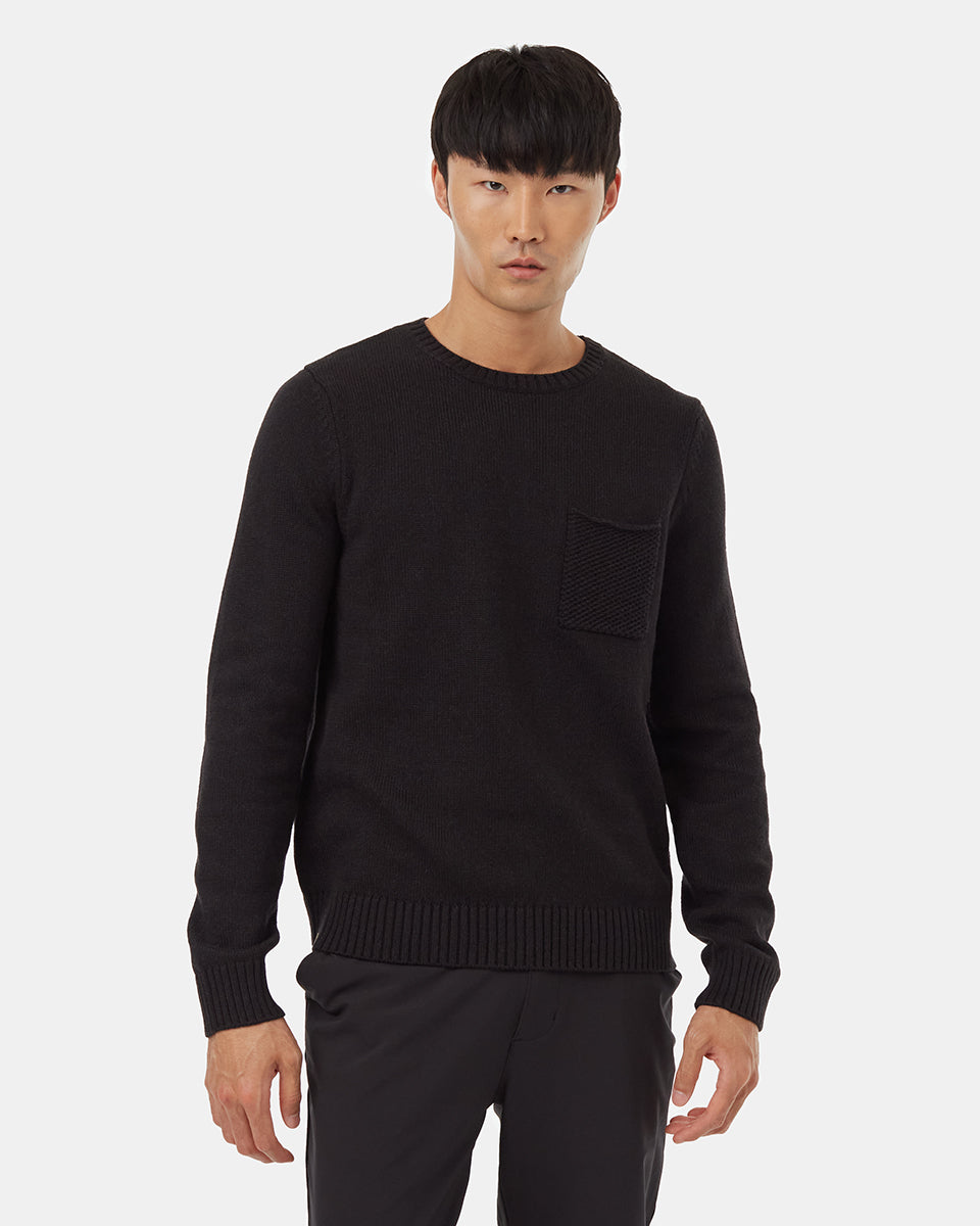 Highline Wool Pocket Crew