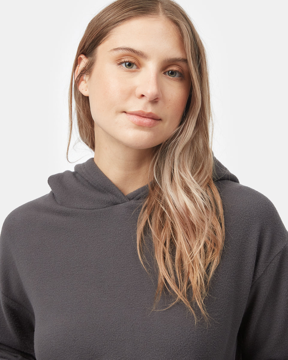 Luxe Cropped Hoodie