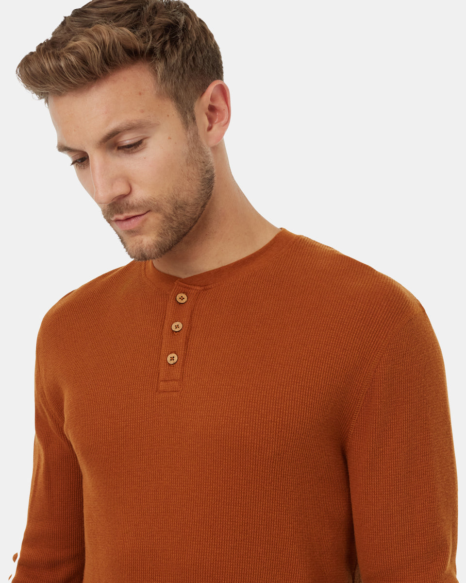 TreeWaffle Henley Longsleeve