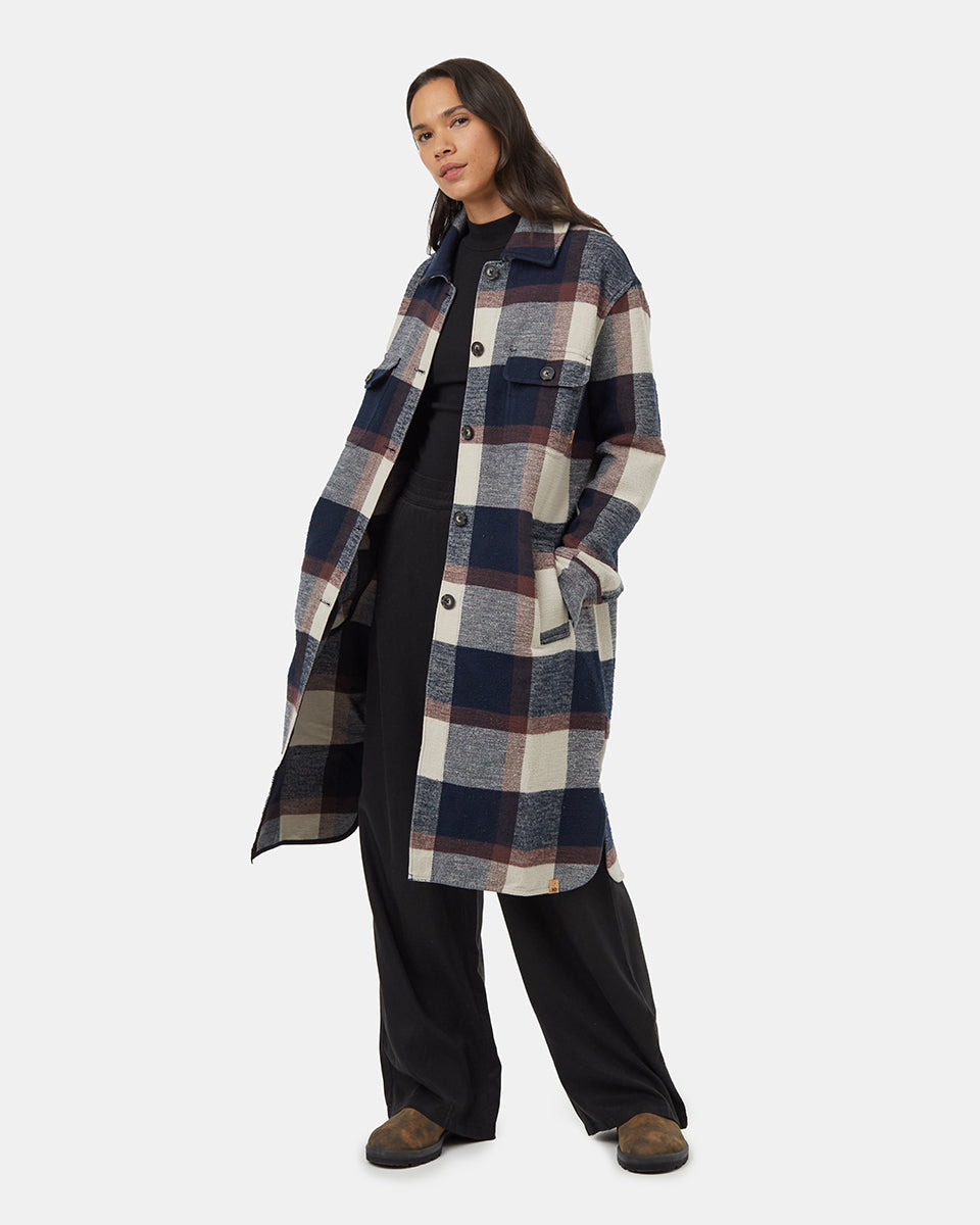 Heavy Weight Flannel Long Jacket