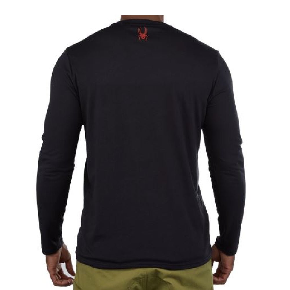 Spyder Logo Mens Tech LS T-Shirt 2023