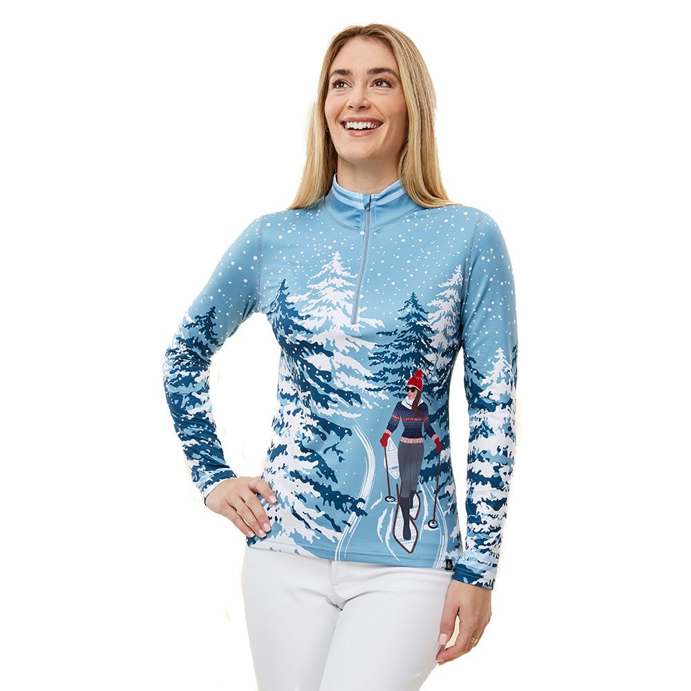 Krimson Klover Winter Wonderland Womens Zip Turtleneck 2023