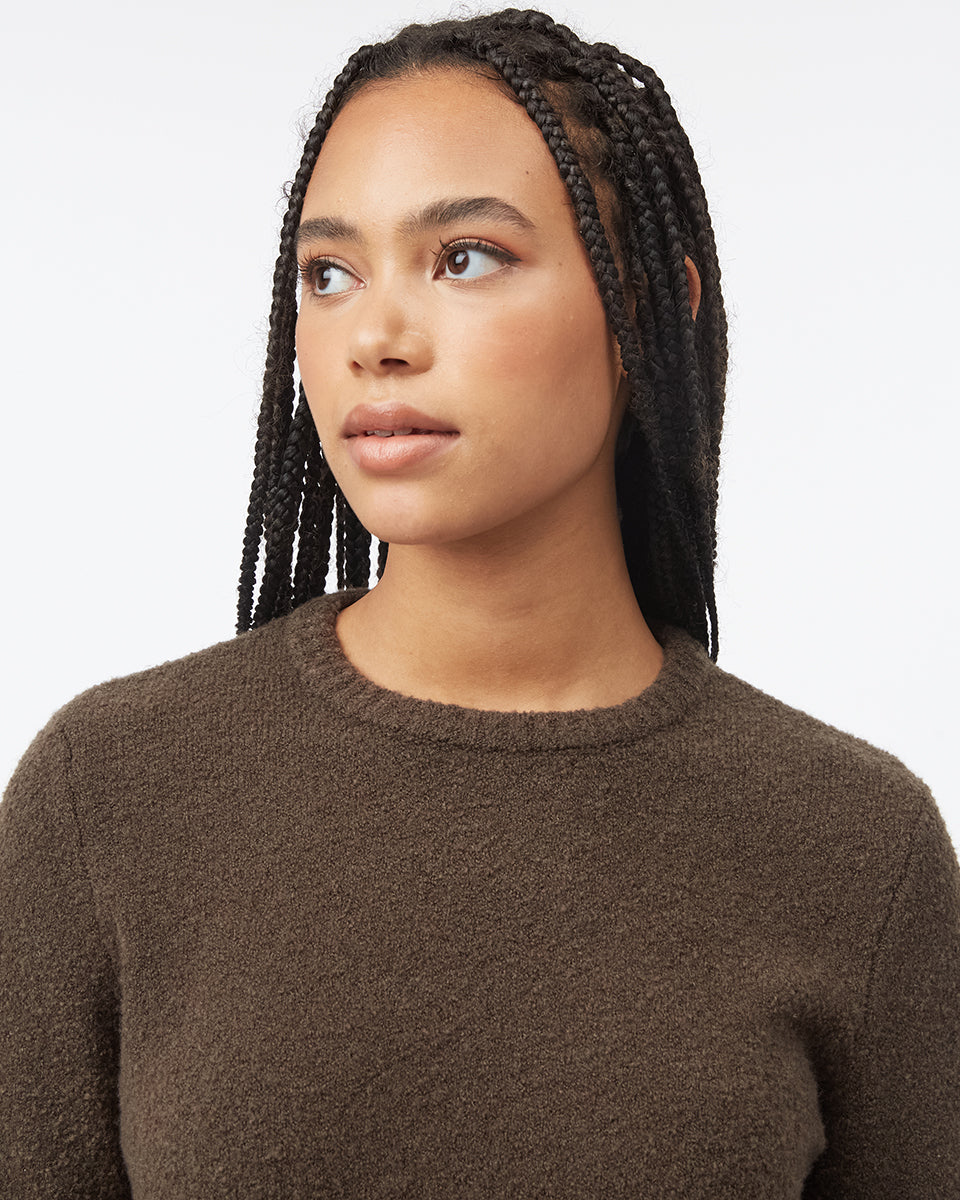 Highline Fuzzy Crew Sweater