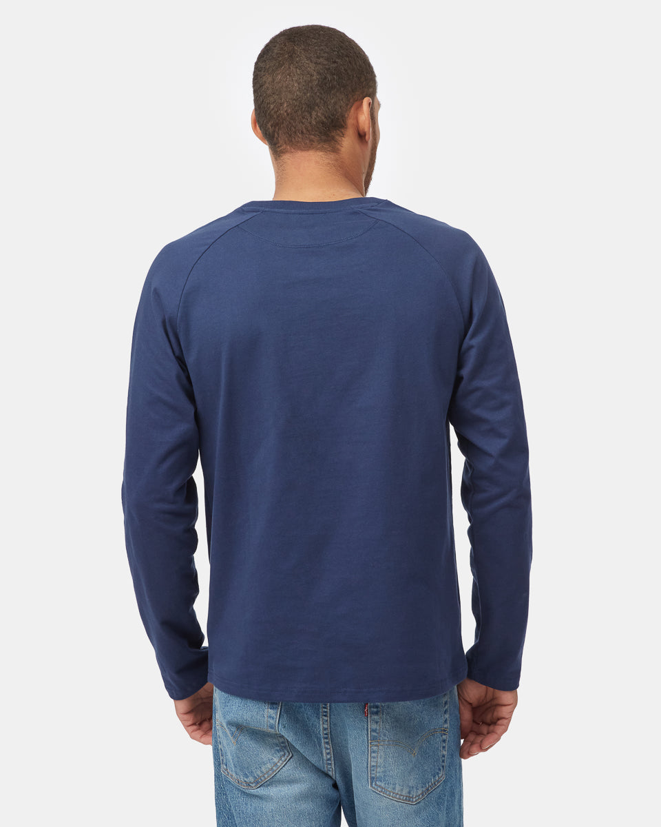 Recycled Cotton Classic Henley Longsleeve