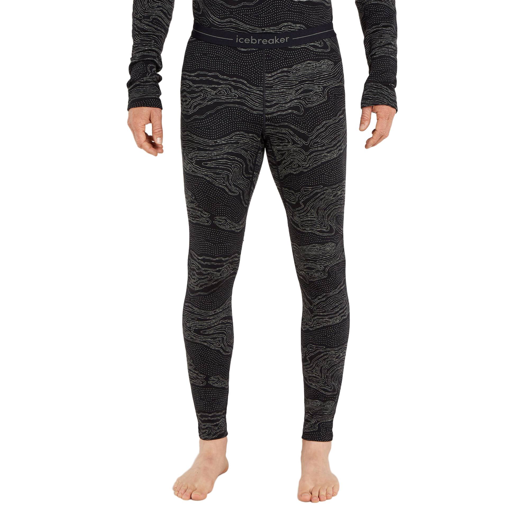 Icebreaker 260 Vertex Mens Leggings Snow Guide