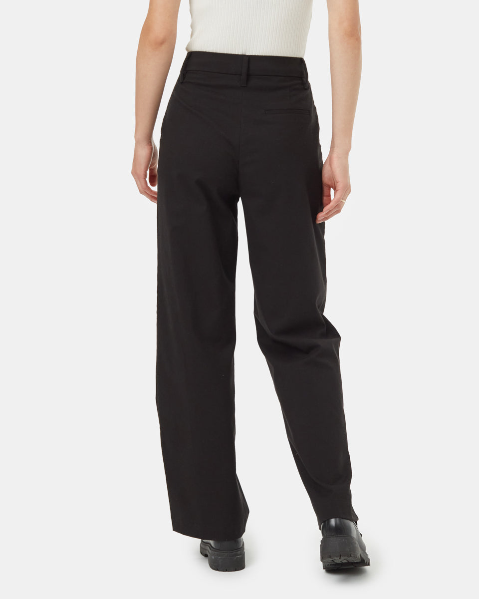 Soft EcoTwill Pleat Front Pant