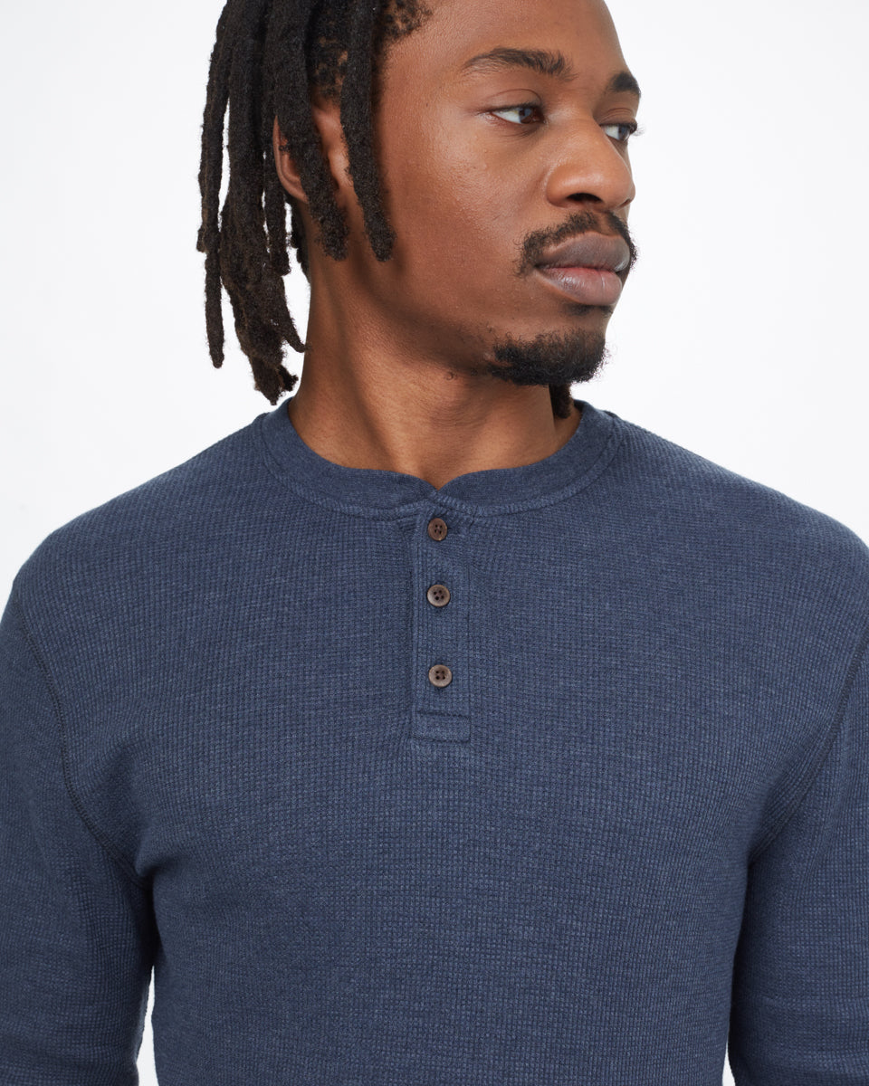 TreeWaffle Henley Longsleeve