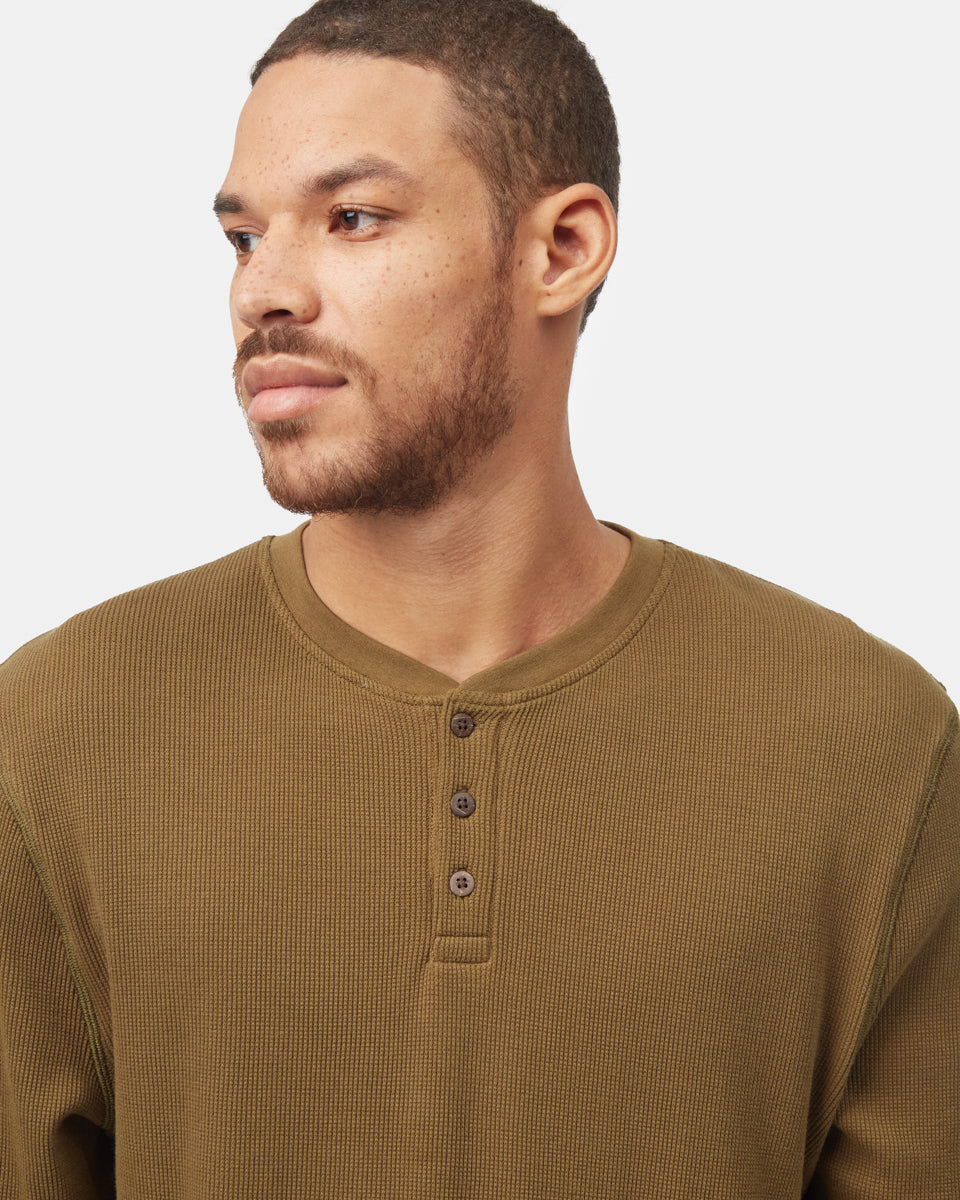 TreeWaffle Henley Longsleeve