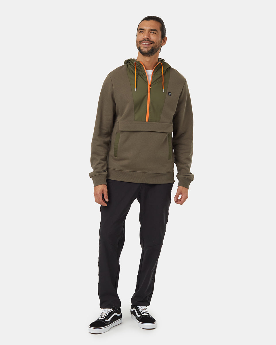 SeaFleece Contrast Anorak Hoodie