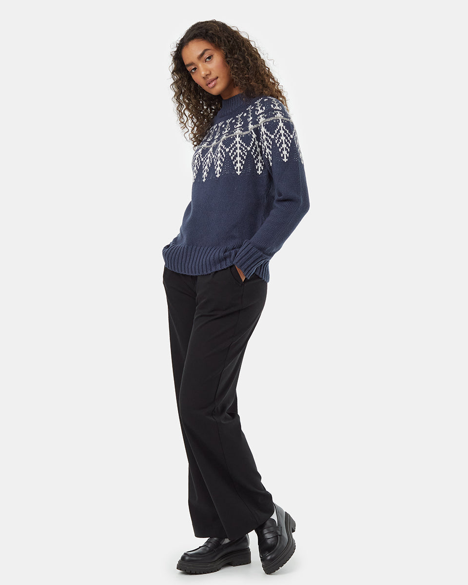 Highline Wool Intarsia Sweater