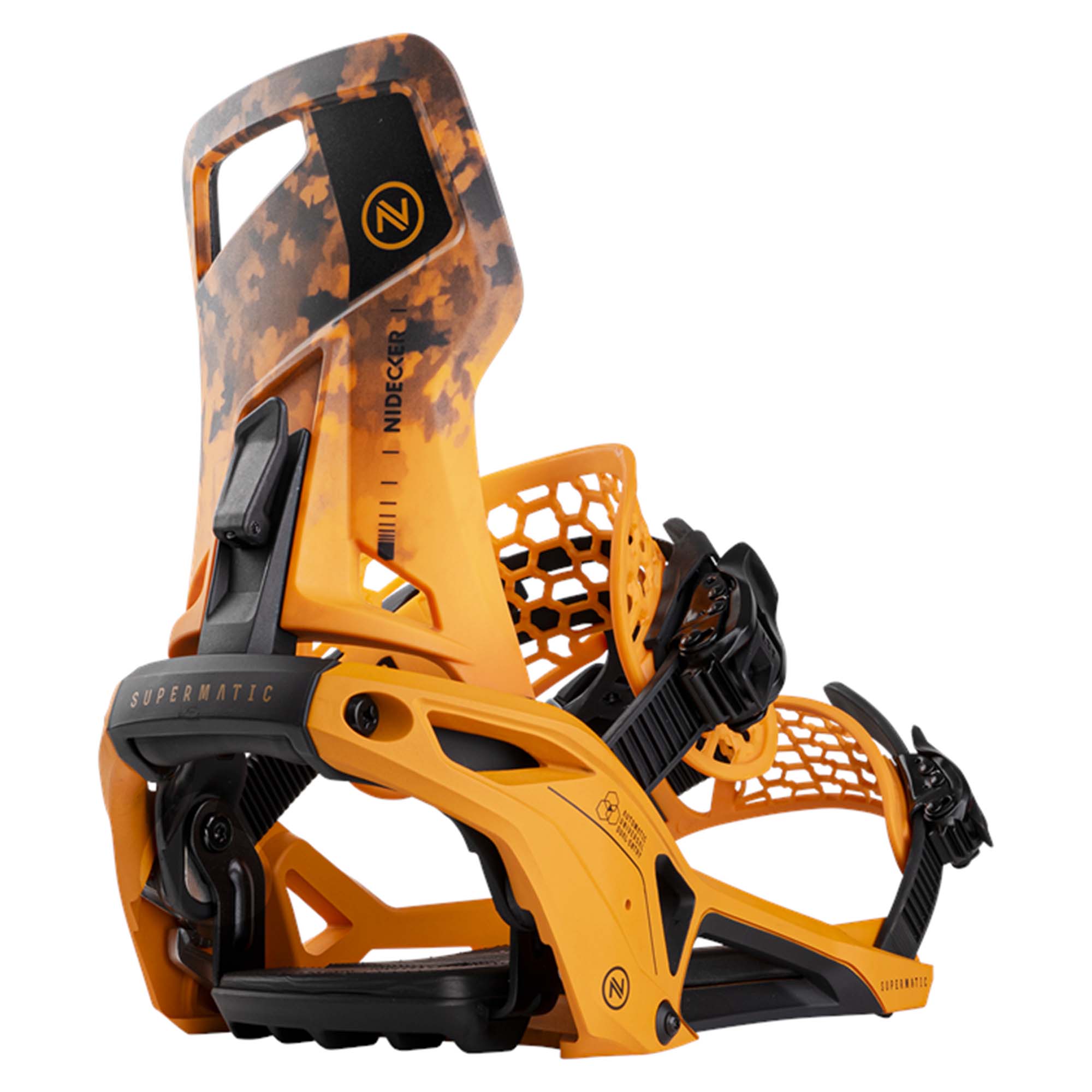 Nidecker Supermatic Snowboard Bindings 2025