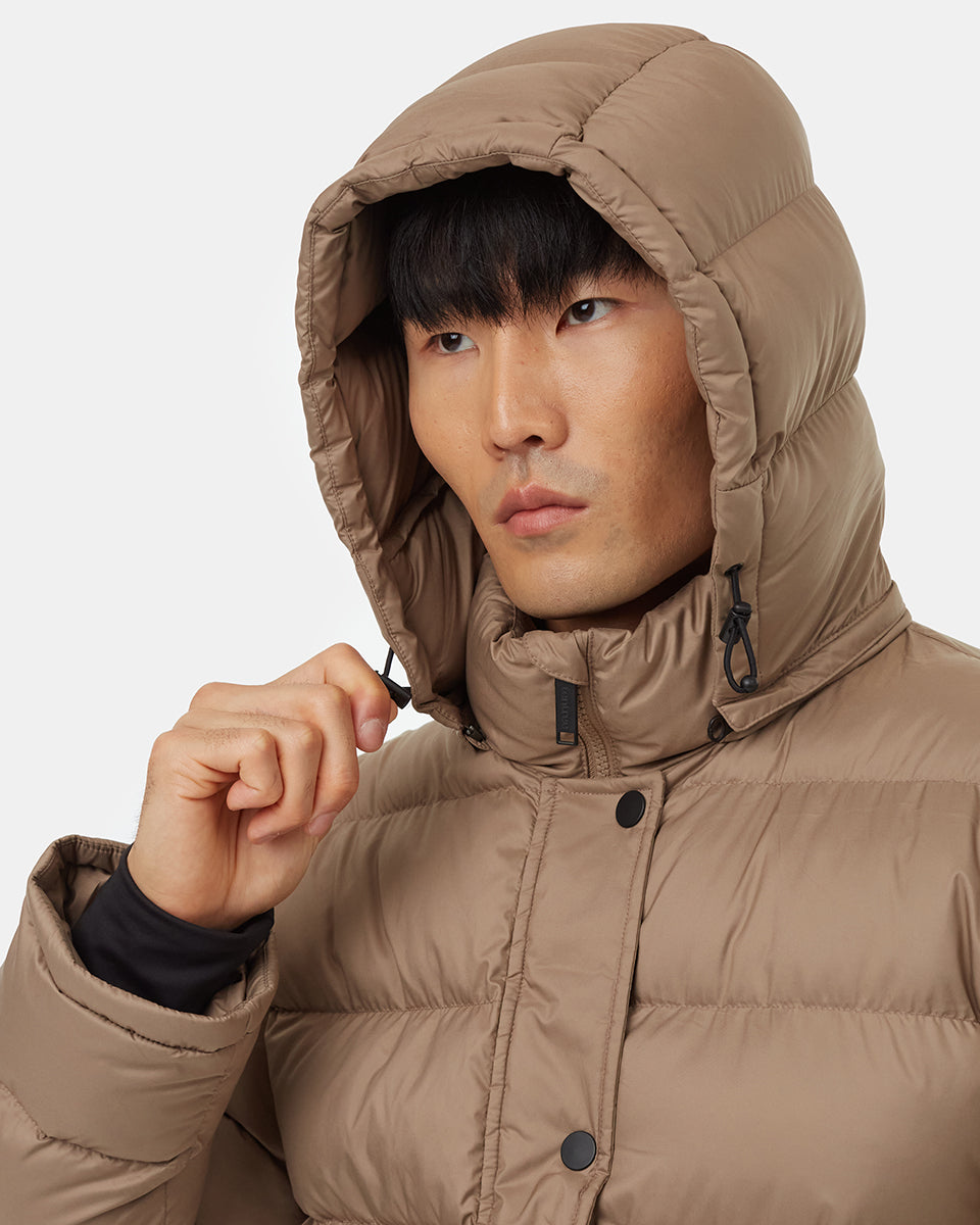 Ungendered Cloud Shell Mid-Length Puffer