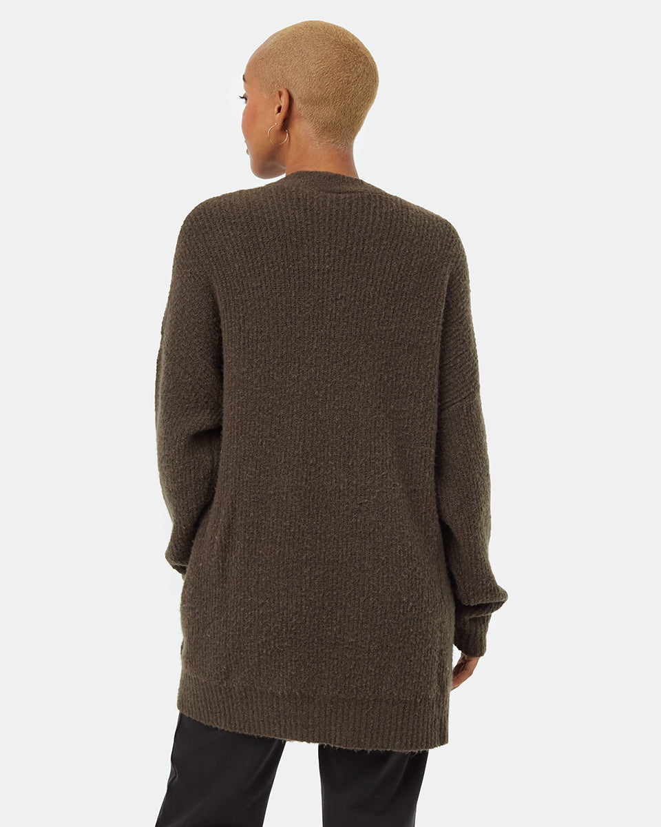 Highline Fuzzy Open Cardigan