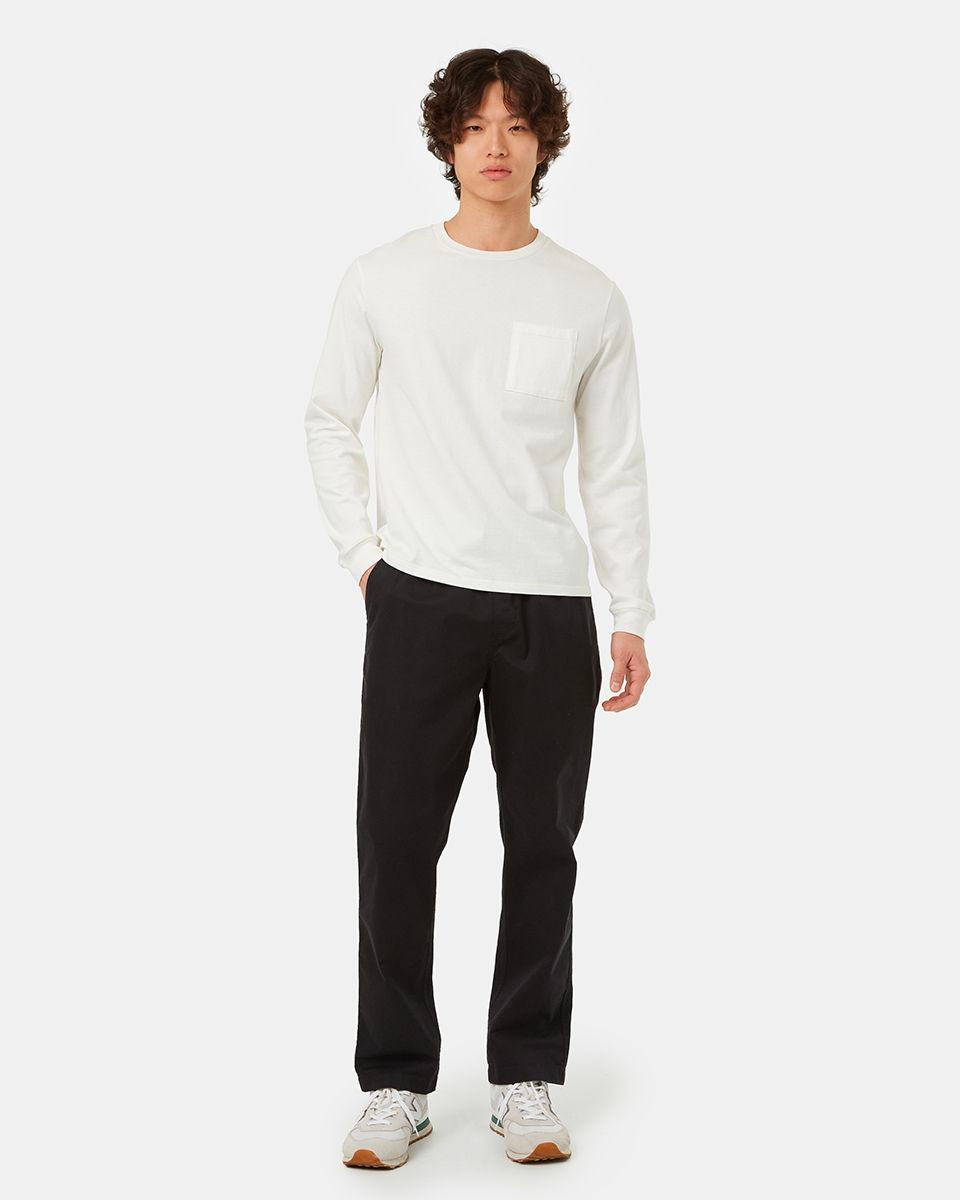 Stretch Twill Straight Pull On Pant