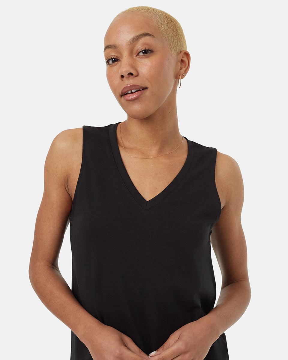 TreeBlend V-Neck Tank