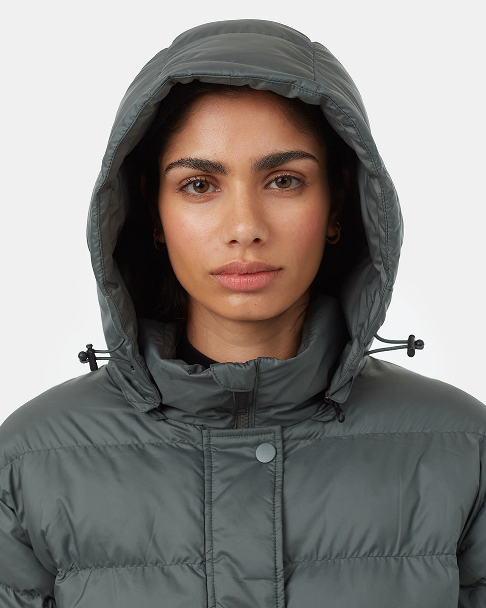 Ungendered Cloud Shell Mid-Length Puffer