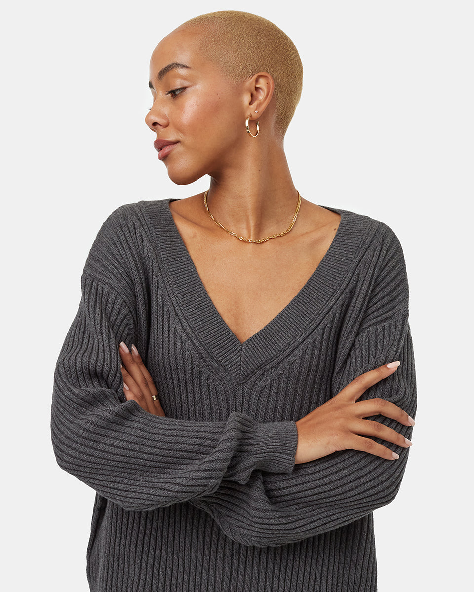 Highline Deep V Sweater