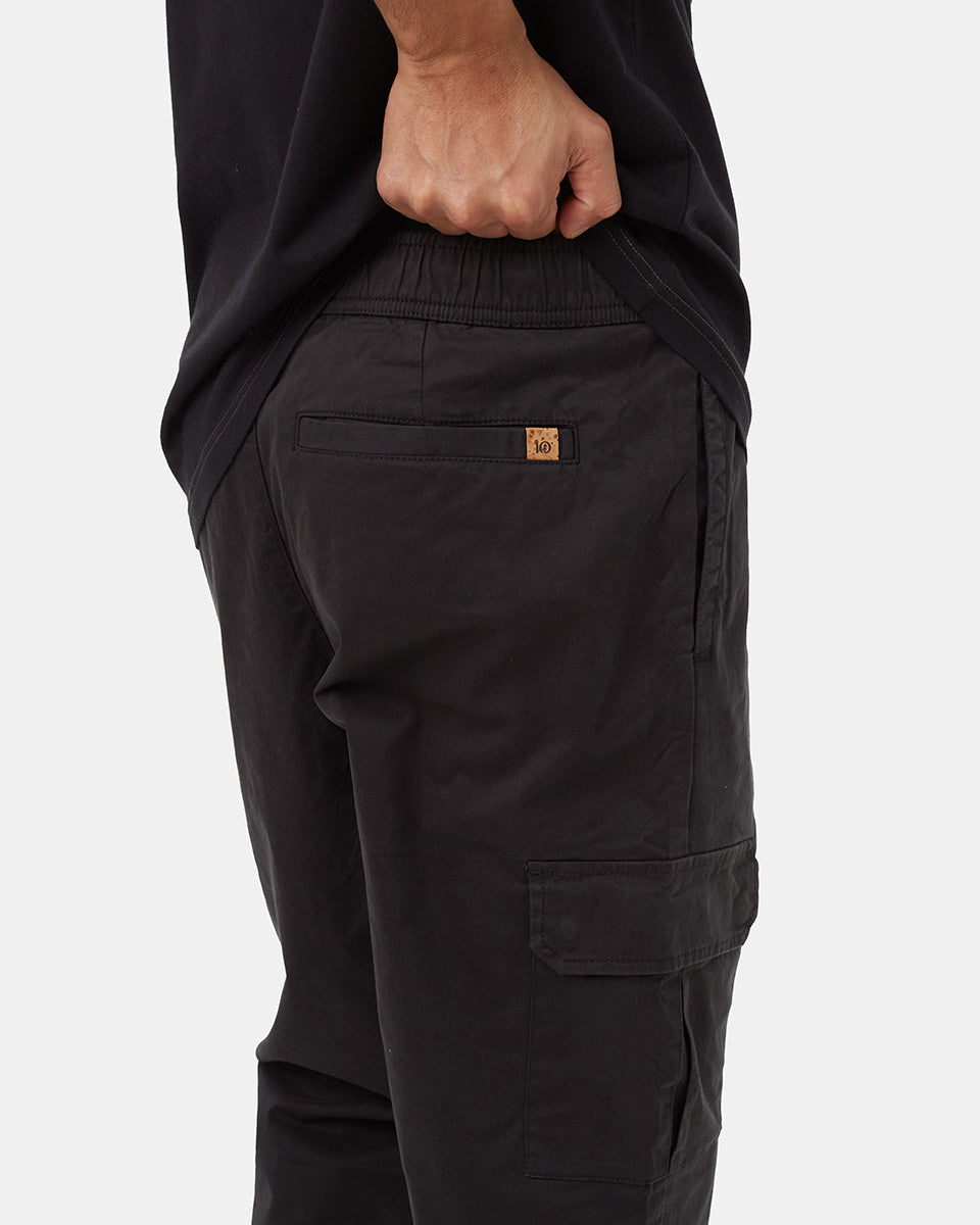 Stretch Twill Cargo Pull On Jogger