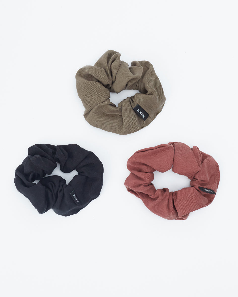 Tencel Scrunchie 3-Pack