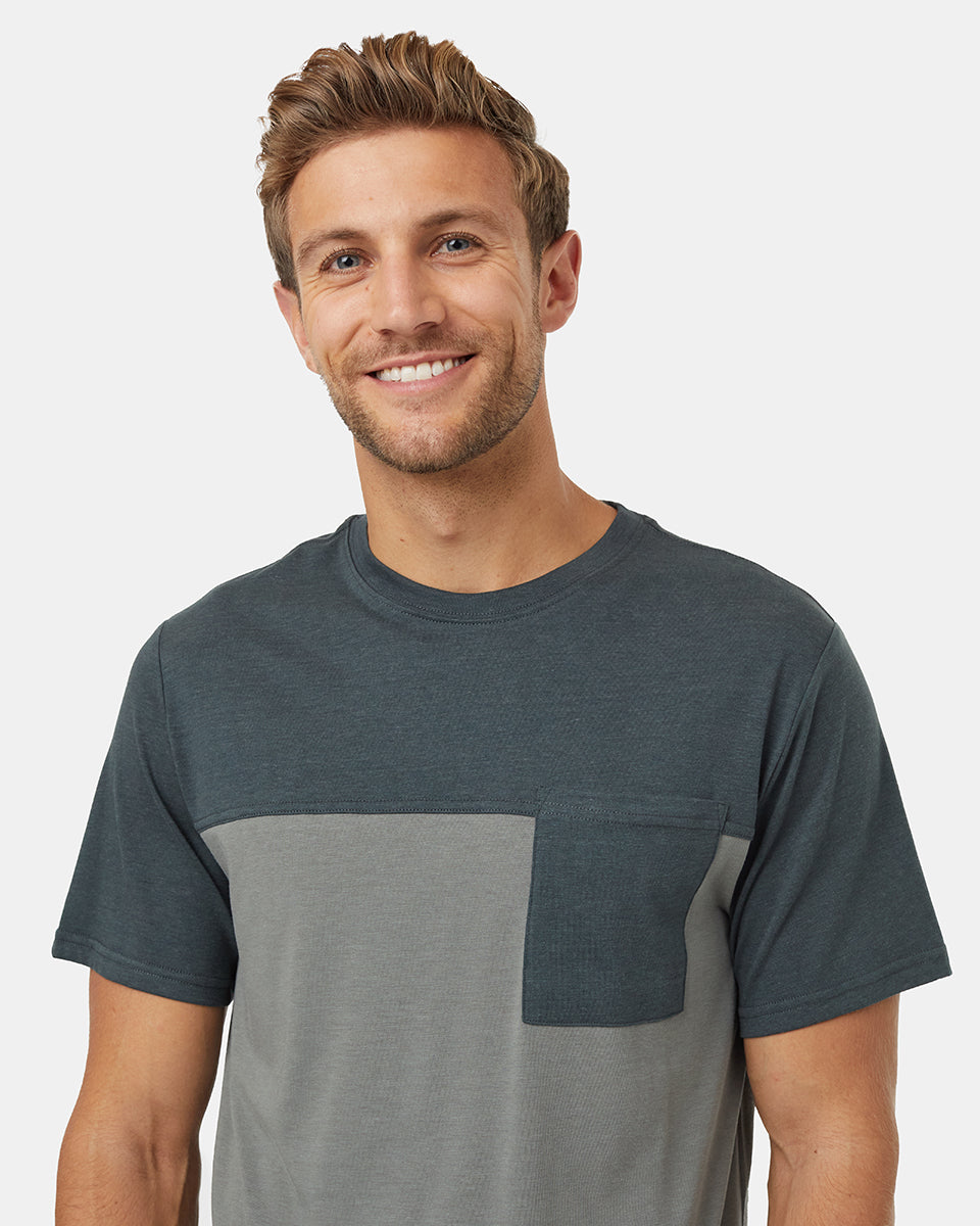 Blocked Pocket T-Shirt