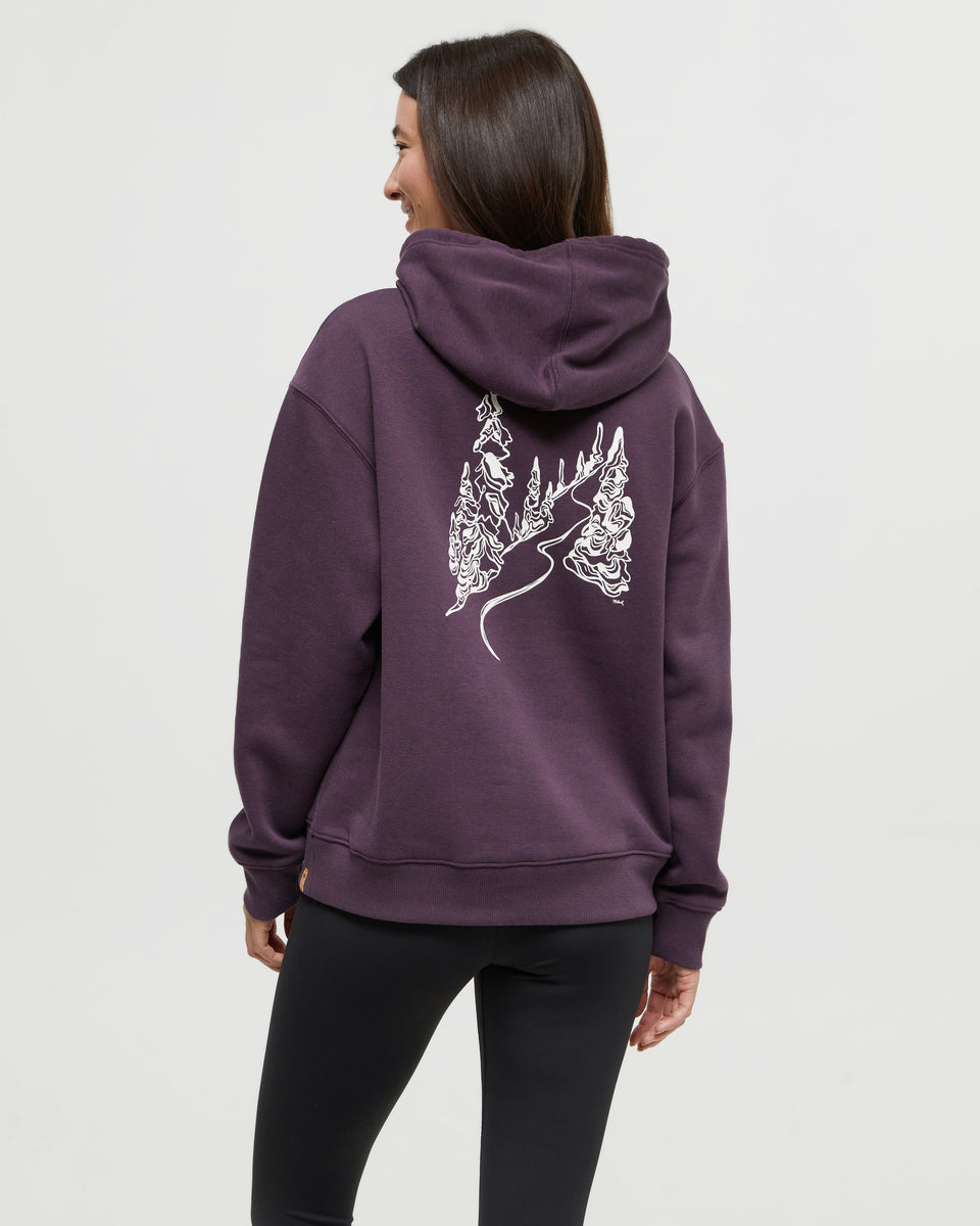 Snowy Trees Hoodie