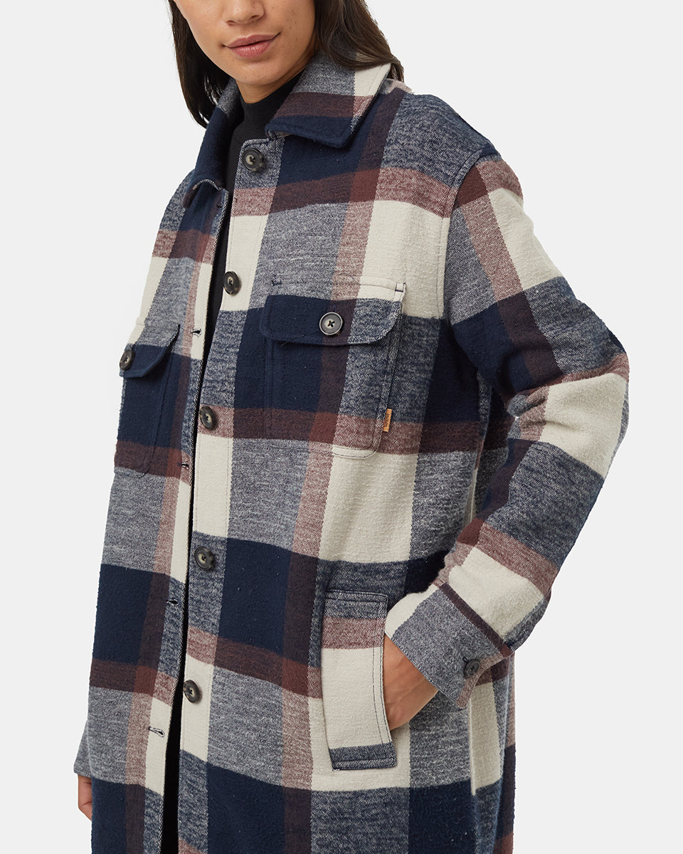 Heavy Weight Flannel Long Jacket