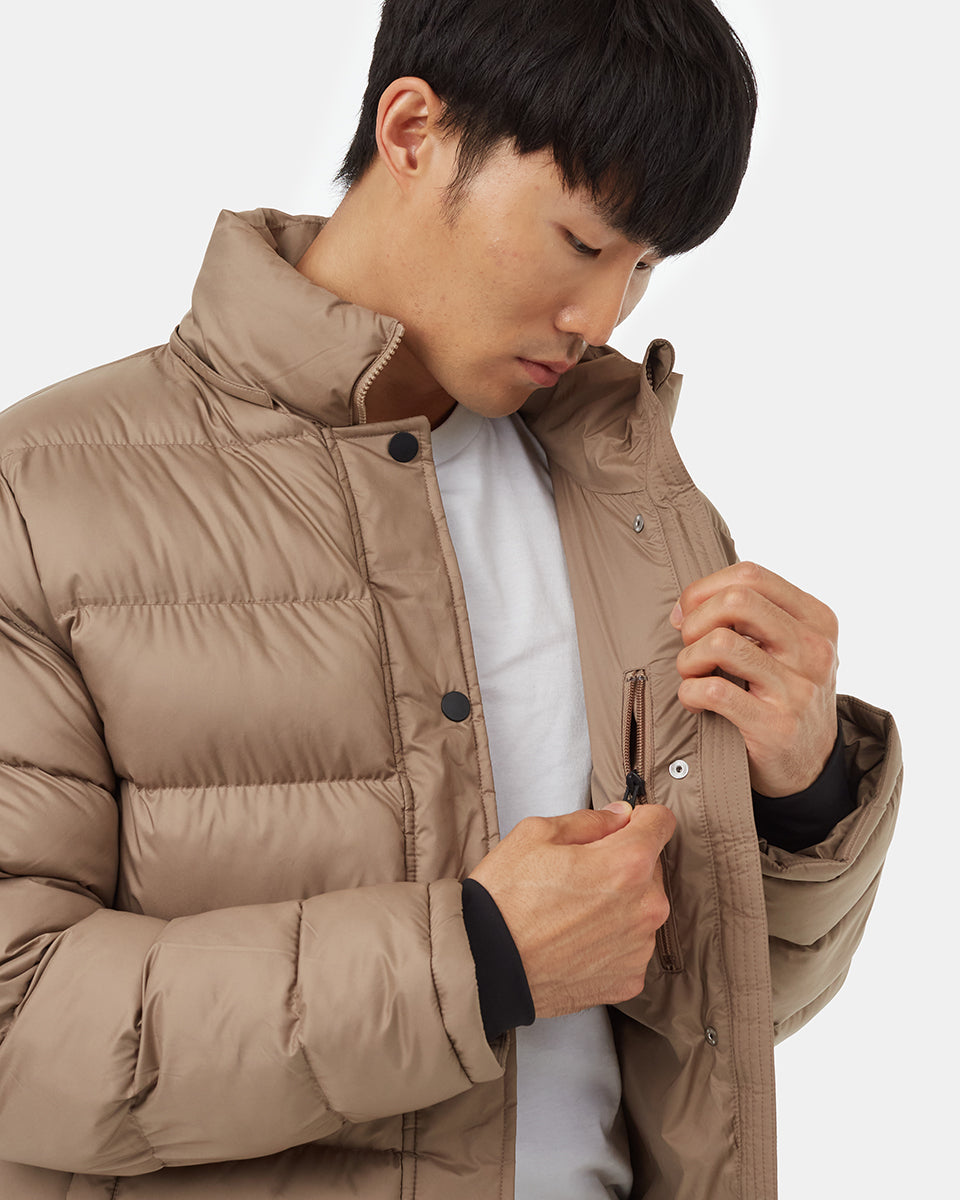 Ungendered Cloud Shell Mid-Length Puffer