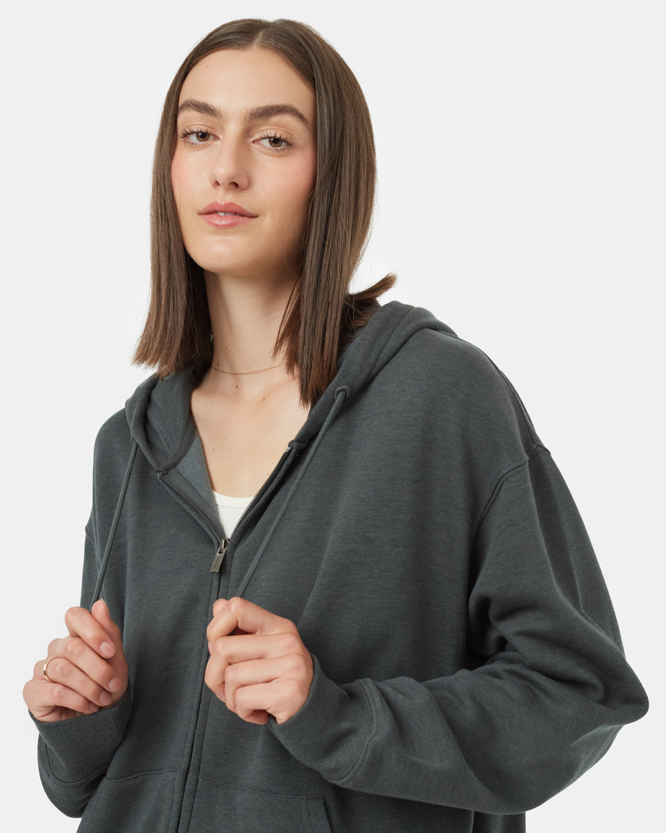 TreeFleece Oversized Zip Hoodie