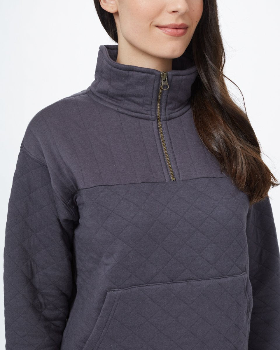 1/4 Zip Quilted Fleece