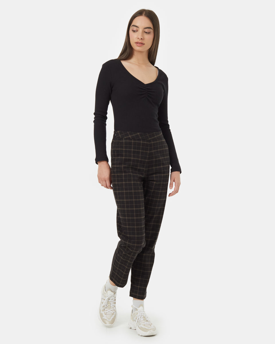 Soft EcoTwill Cropped Pant