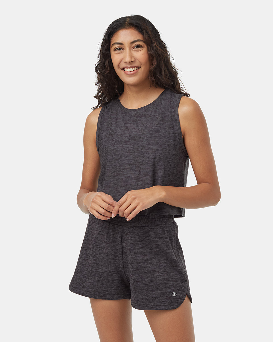 Active Soft Knit Light Crew Tank