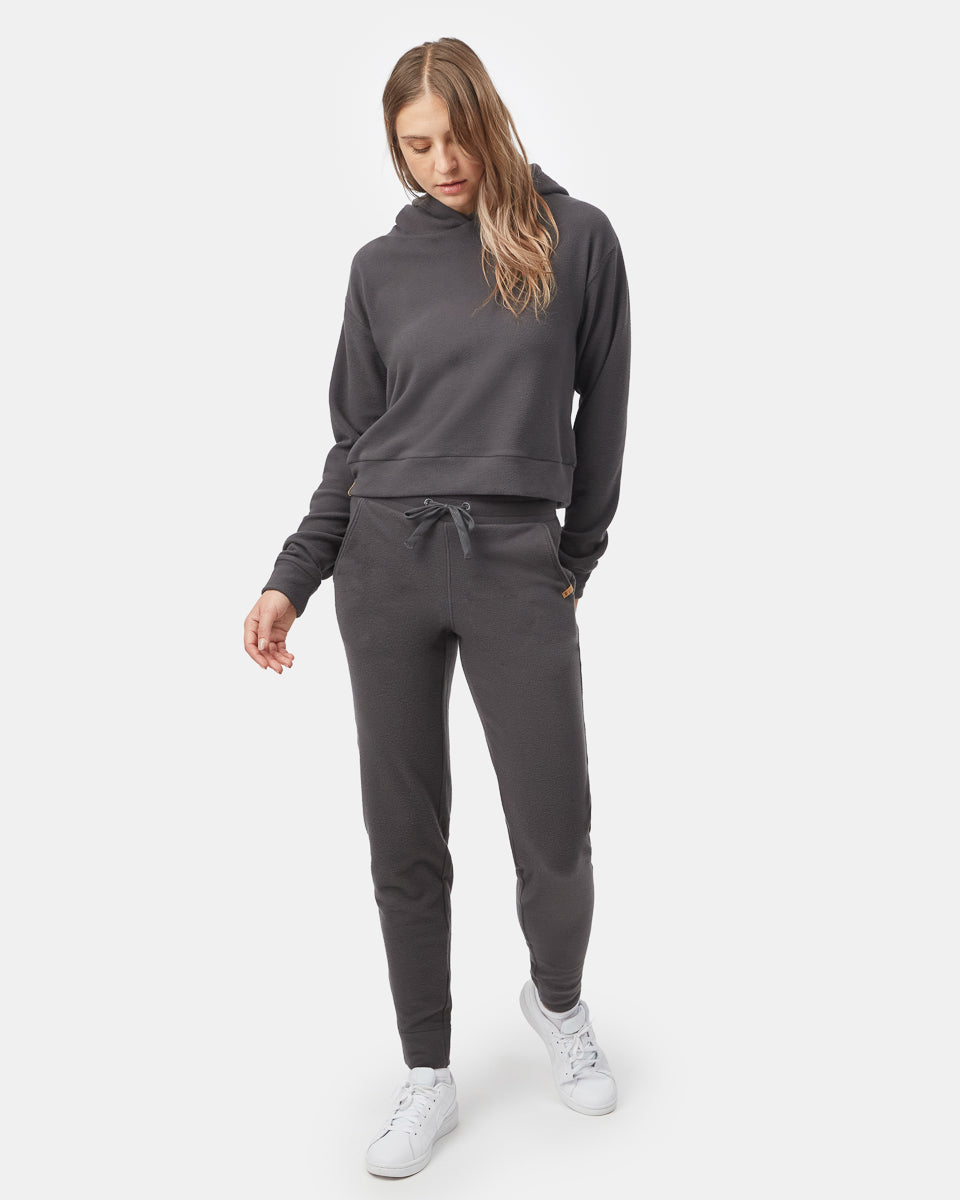 Luxe Cropped Hoodie