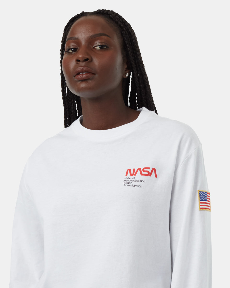 Ungendered Flag Patch Longsleeve