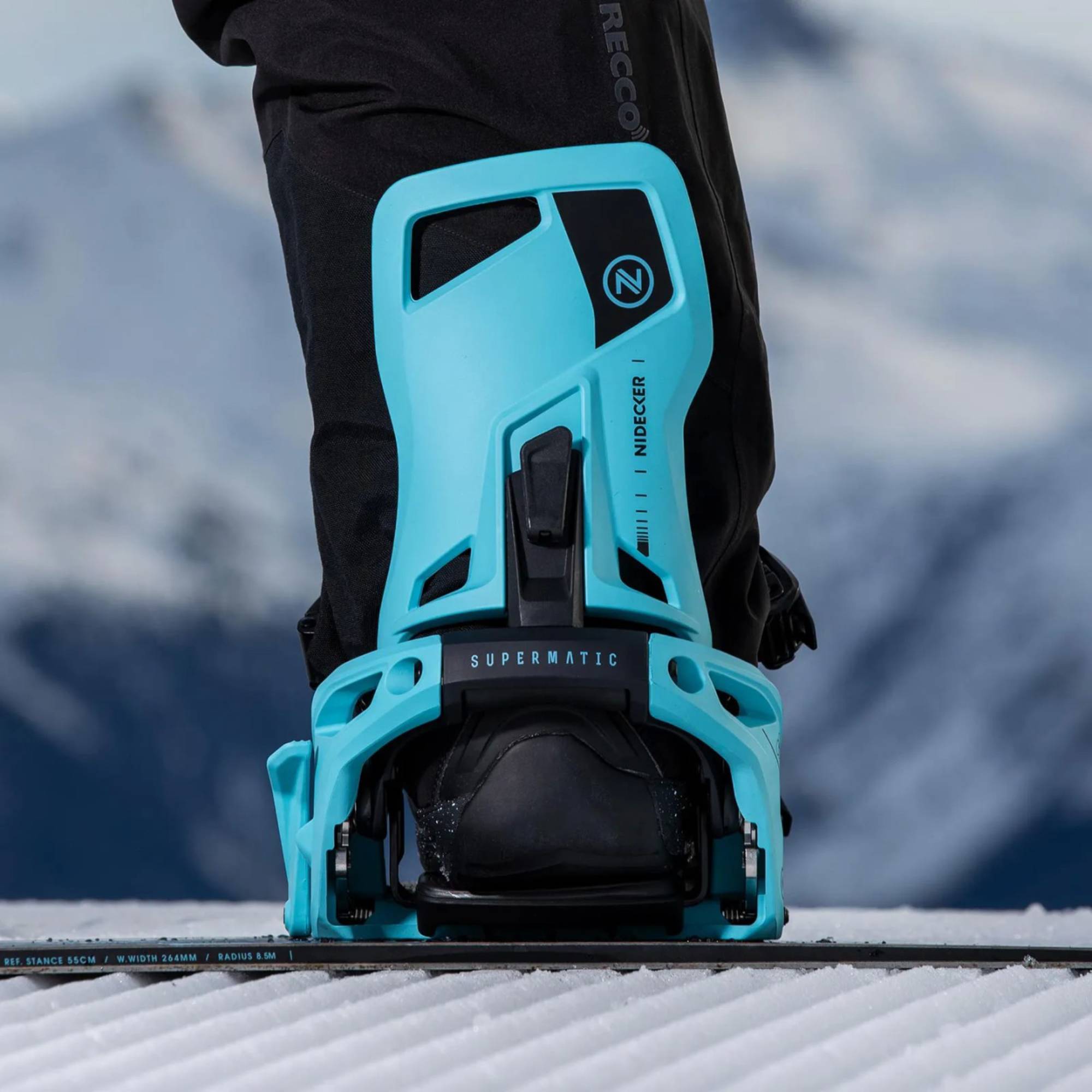 Nidecker Supermatic Snowboard Bindings 2025