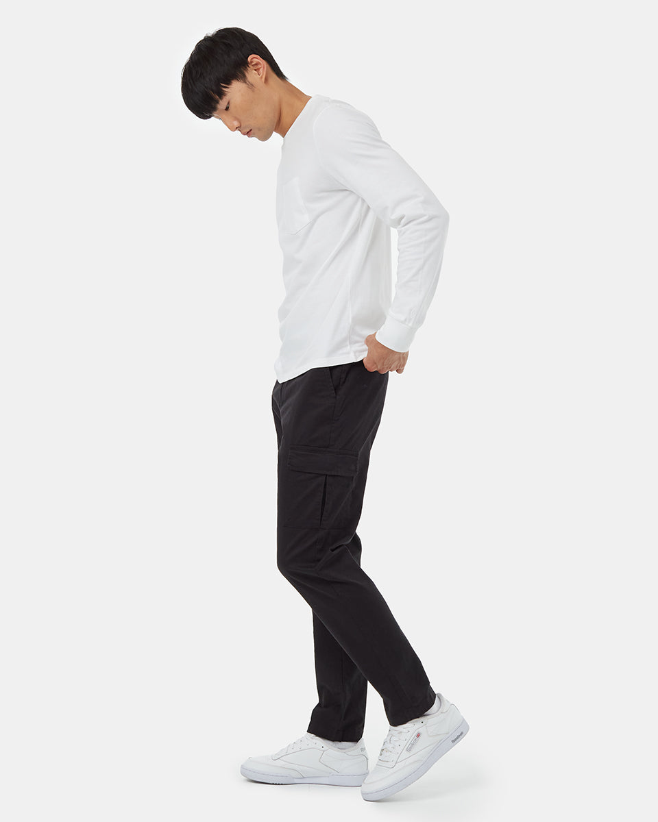 Twill Cargo Chino Pant